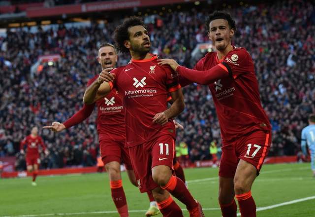  萨拉赫传射建功，利物浦客场完胜热刺紧追榜首